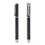 Серебряная ручка с декоративным шарфом StatusKit черная  R077108